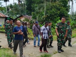 Peninjauan Lokasi TMMD ke-124 Tahun 2025 Kodim 1802/Sorong di Kampung Yeflio, Distrik Mayamuk, Kabupaten Sorong