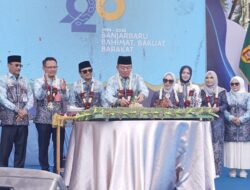 Lapas Banjarbaru Hadiri Acara Puncak Harjad ke-26 Kota Banjarbaru