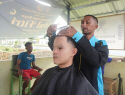 Barbeshop Labaru Kembangkan Bakat dan Keterampilan Warga Binaan