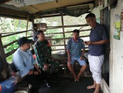 Melalui Komsos Babinsa Himbau Warga Tetap Waspada Hujan Dan Angin Kencang