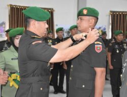 Resmi Berganti, Danrem 141/TP Pimpin Upacara Serah Terima Jabatan Dandim 1407/Bone