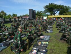 Danrem 181/PVT : Batalyon Komposit PRCPB Siap Jadi Garda Terdepan Reaksi Cepat Penanggulangan Bencana