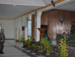 Apel Babinsa Jajaran Korem 181/PVT : Membangun Kesamaan Visi untuk Penguatan Pembinaan Teritorial