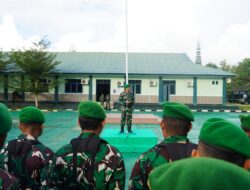 Korem 181/PVT Laksanakan Upacara Pengibaran Bendera Merah Putih Rutin Setiap Hari Senin