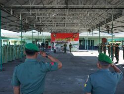 Pimpin Corp Raport Purna Tugas Dan Pindah Satuan,Ini Pesan Dandim 0907/Trk