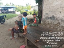 Sinergitas TNI-Masyarakat di Teluk Wondama: Dukungan Penuh untuk Stabilitas Keamanan dan Kemajuan Bersama