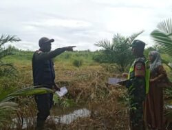 KOMSOS BABINSA DENGAN PENYULUH PERTANIAN LAPANGAN (PPL) DAN APARATUR DESA.