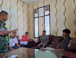 Tingkatkan Kerja Sama Yang Baik, Babinsa Komsos bersama Perangkat Desa