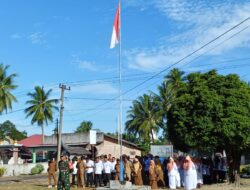 Danpos Ramil 07/Ulakan Tapakis Hadiri Apel Gabungan Forkopimcam Di Kecamatan Ulakan Tapakis
