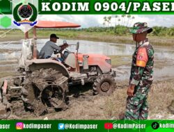 Babinsa Sebakung Taka Dampingi Pelatihan Pengoperasian Alsintan