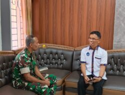 Kapenrem 181/PVT Laksanakan Audiensi Bersama Kepala SMA Negeri 3 Sorong, Bahas Program Sekolah Gratis dan Jalur Penerimaan Siswa Baru