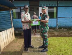 Korem 181/PVT Gelar Bhakti Sosial, Salurkan Sembako untuk Purnawirawan dan Warakawuri