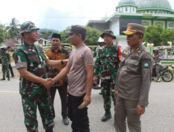 Satgas TMMD Ke-124 Kodim 0107/Aceh Selatan Terima Kunjungan Tim Wasev dari Mabes TNI ‎