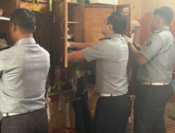 Pimpin Razia Kamar Warga Binaan, Kalapas Banjarbaru Tegaskan Zero Narkoba dan HP