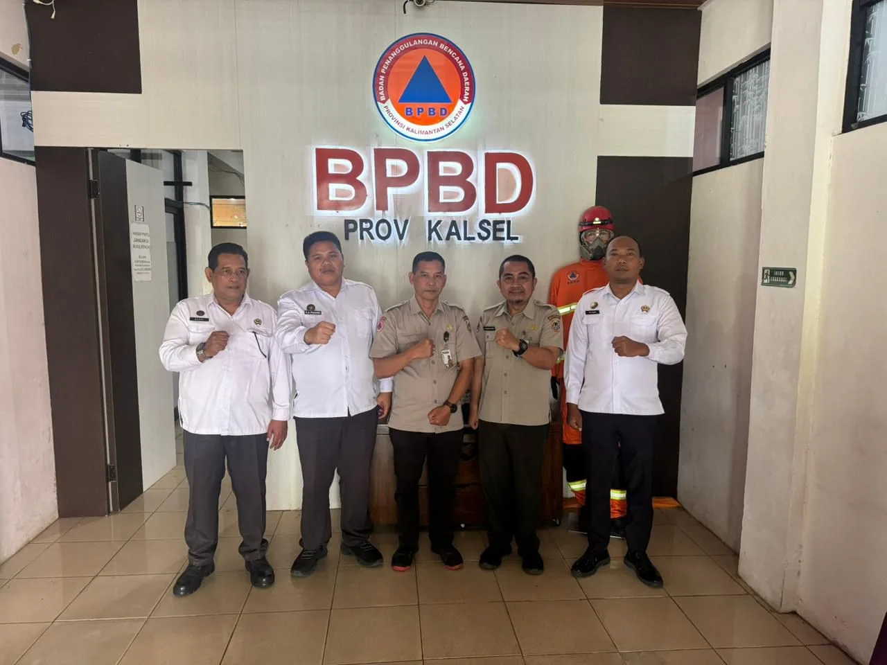 Siaga Nataru, Lapas Banjarbaru Bangun Sinergi Mitigasi bersama BPBD Prov. Kalsel