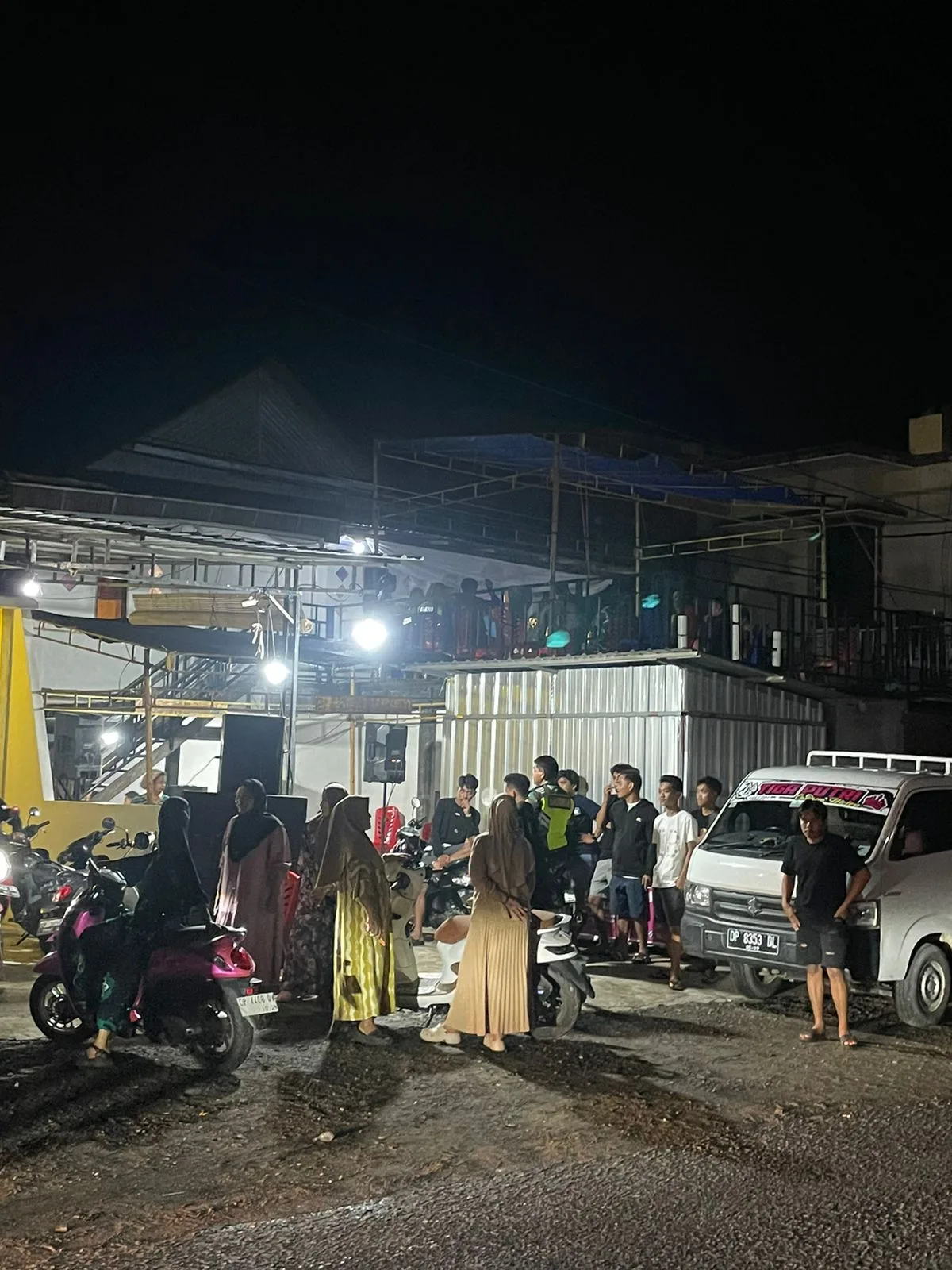 Sinergitas TNI–Polri, Koramil 1404-04/Paleteang dan Polsek Tiroang Gelar Patroli Cipkon Jelang Nataru 2025/2026
