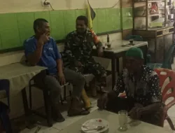 Babinsa Tiro Ajak Warga Tingkatkan Kewaspadaan Hadapi Cuaca Tak Menentu