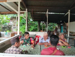 Babinsa Tangse Perkuat Pembinaan Teritorial Lewat Komunikasi Sosial di Pulo Mesjid II