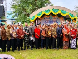 HALAL BIHALAL HKJSM DI KURIK PERERAT SILATURAHMI, DANPOS RAMIL HADIR JAGA KONDUSIVITAS