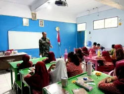 Babinsa Koramil 1405-01/Ujung Tanamkan Nilai Kedisiplinan Sejak Dini kepada Siswa SD Negeri 1 Parepare