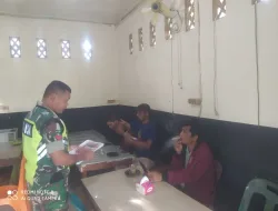 Babinsa Koramil 03/Delima Sosialisasikan Rekrutmen TNI kepada Warga Desa Sagoe Bambong