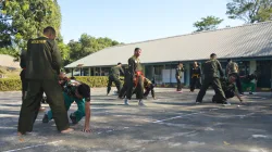Prajurit Tangguh Lahir dari Latihan, Personel Kodim 1405/Parepare Asah Pencak Silat Militer