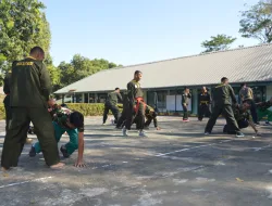 Prajurit Tangguh Lahir dari Latihan, Personel Kodim 1405/Parepare Asah Pencak Silat Militer