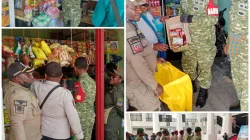 ANTISIPASI LONJAKAN HARGA JELANG NATAL, BABINSA DAN DINAS KETAHANAN PANGAN GELAR SIDAK PASAR DI PANIAI