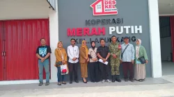 SINERGI KAWAL EKONOMI RAKYAT, SERKA HAMKA UDIN DAMPINGI TEAM VERVAL PROVINSI DI KDKMP KELURAHAN LABUKKANG