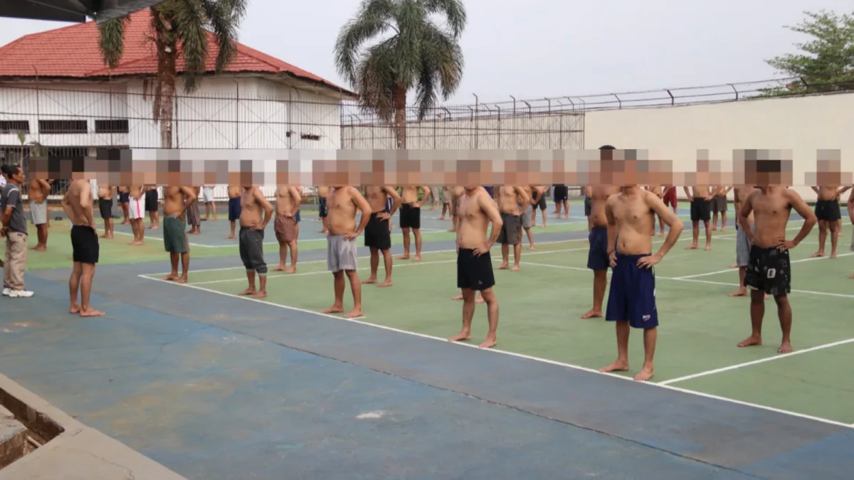 Bergerak Bersama, Sehat Bersama! Senam Pagi Jadi Rutinitas Positif Warga Binaan Rutan Pelaihari